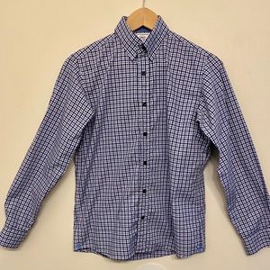 ANTO BEVERLY HILLS MENS CHECKERED CASUAL SHIRT